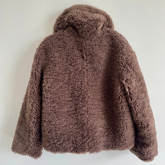 Banana Republic Brown Teddy Jacket - Picture 4 of 8